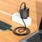 Зарядное устройство HOCO CS26A 1xUSB-A, 2xUSB-C PD, QC3.0 Black (6942007639811)