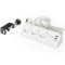 Мережевий фільтр DIGITUS DA-70626 White, 3 розетки, 1xUSB-C, 2xUSB, 1.5м
