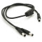 Розгалужувач живлення VOLTRONIC DC-M to 2xDC-M (5.5x2.5мм) 50см (YT-DC-M=>2XDC-M-50/37003)