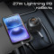 Автомобільний зарядний пристрій PROMATE PowerDrive-RCI81 81W 1xUSB-C, 1xUSB, w/Retractable USB-C 45W/Lightning 27W Cable Black