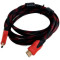 Кабель EXTRADIGITAL KBH1746 HDMI v2.0 3м Black/Red