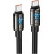 Кабель HOCO U143 Type-C toType-C 1.2м Black