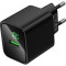 Зарядний пристрій HOCO CS81A Excellent, 1xUSB, 18W, QC3.0 Black (6942007664486)