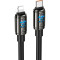 Кабель HOCO U143 Joy Type-C to Lightning 1.2м Black