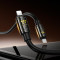 Кабель HOCO U143 Joy Type-C to Lightning 1.2м Black