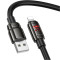 Кабель HOCO U143 Joy USB-A to Lightning 1.2м Black