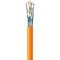 Кабель мережевий ЗЗКМ S/FTP Cat.6a LSZH 4x2x0.57 CU Orange 500м (70910361)