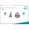 Кабель DIGITUS USB Type-C to HDMI USB-C to HDMI 1.8м Black (DA-70821)