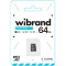 Карта пам'яті WIBRAND microSDXC 64GB UHS-I U3 Class 10 (WICDXU3/64GB)