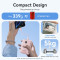 Повербанк VENTION USB-A, 2xUSB-C, with built-in USB-C cable 22.5W 20000mAh Black (FKBB0-C)