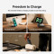 Бездротовий зарядний пристрій BELKIN UltraCharge 2-in-1 Foldable Magnetic Charging 25W Black (WIZ039KQBK)