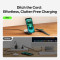 Бездротовий зарядний пристрій BELKIN UltraCharge 2-in-1 Foldable Magnetic Charging 25W Black (WIZ039KQBK)