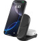 Бездротовий зарядний пристрій BELKIN UltraCharge 2-in-1 Foldable Magnetic Charging 25W Black (WIZ039KQBK)