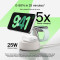 Бездротовий зарядний пристрій BELKIN UltraCharge Pro 3-in-1 Magnetic Charging Dock 25W Sand (WIZ040KQSD)
