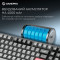Клавіатура бездротова GAMEPRO Asgard Drakkar MK305BK Keychron Super Red Switch Black