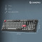Клавіатура бездротова GAMEPRO Asgard Drakkar MK305BK Keychron Super Red Switch Black