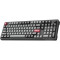 Клавіатура бездротова GAMEPRO Asgard Drakkar MK305BK Keychron Super Red Switch Black