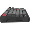 Клавіатура бездротова GAMEPRO Asgard Drakkar MK305BK Keychron Super Red Switch Black