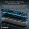 Клавіатура бездротова GAMEPRO Asgard Drakkar MK305BK Keychron Super Red Switch Black