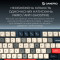 Клавіатура бездротова GAMEPRO Asgard Drakkar MK305BL Keychron Super Red Switch Blue