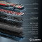 Клавіатура бездротова GAMEPRO Asgard Drakkar MK305BL Keychron Super Red Switch Blue