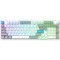 Клавіатура бездротова GAMEPRO Asgard Drakkar MK305WH Keychron Super Red Switch White
