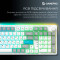 Клавіатура бездротова GAMEPRO Asgard Drakkar MK305WH Keychron Super Red Switch White
