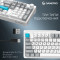 Клавіатура бездротова GAMEPRO Asgard Drakkar MK305WH Keychron Super Red Switch White