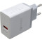 Зарядний пристрій PATRON Quick Charge 3.0 1xUSB White