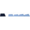 Клавіатура AJAZZ AK680 Max Magnetic Switch Blue/White/Dark Blue