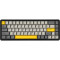 Клавіатура AJAZZ AK680 Max Magnetic Switch Black/Gray/Yellow
