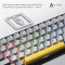 Клавіатура AJAZZ AK680 Max Magnetic Switch Black/Gray/Yellow
