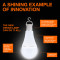 Лампа акумуляторна LED OSRAM LED Classic Rechargeable A60 E27 8W 2700K 220V (4099854190087)
