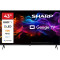 Телевизор SHARP 43" QLED 4K 4T-C43HP5265EB