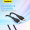 Кабель BASEUS Pudding Series Fast Charging Cable Type-C to Type-C 100W 2м Black (P10355702111-01)
