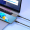 Кабель BASEUS Pudding Series Fast Charging Cable Type-C to Type-C 100W 2м Black (P10355702111-01)