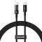 Кабель BASEUS Gem Fast Charging Data Cable USB-C to USB-C PD100W 1м Black (P10373000111-00)