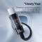 Кабель BASEUS Gem Fast Charging Data Cable USB-C to USB-C PD100W 1м Black (P10373000111-00)