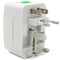Універсальний дорожній перехідник VOLTRONIC Travel Adaptor 5-in-1 White
