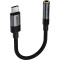 Адаптер ACEFAST J12 USB-C - 3,5 мм USB-C to 3.5mm Black