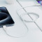 Кабель ACEFAST C18-03 USB-C to USB-C 60W 1.2м White