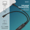 Кабель DIGITUS USB-C 2-в-1, 140 Вт 1.8м (AK-300170-018-S)