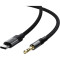 Кабель ACEFAST J11 USB-C - 3,5 мм USB-C to 3.5mm 1м Black
