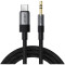 Кабель ACEFAST J11 USB-C - 3,5 мм USB-C to 3.5mm 1м Black