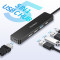 Порт-репликатор CHOETECH M80 5-in-1 USB-C Multiport Adapter (HUB-M80-BK)