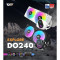 Система водяного охолодження DARKFLASH Explore DO240 White
