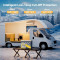 Акумуляторна батарея POWER QUEEN LiFePO4 12V 100Ah Group 24 Smart Deep Cycle Lithium Battery (12.8В, 100Агод)
