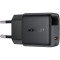 Зарядное устройство ACEFAST A115 Fast Charge Wall Charger GaN PD30W (1xUSB-C) + USB-C cable Black w/Type-C cable