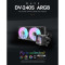 Система водяного охолодження DARKFLASH Wave DV240S Black