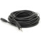 Кабель-подовжувач VOLTRONIC Premium Connectors mini-jack 3.5mm 5м Black